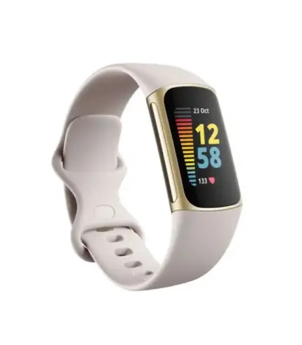 Fitbit Charge 5 Fitness Tracker Soft Gold Stainless Steel Price in UAE