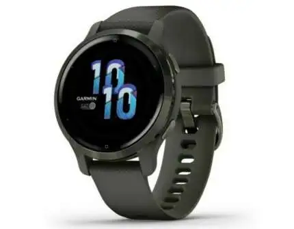 Garmin Venu 2S Slate Stainless Steel Bezel with Graphite Case and Silicone Band 40mm price in DUBAI