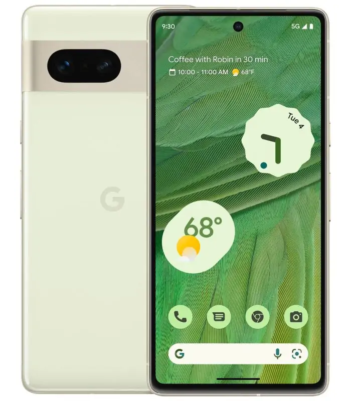 Google Pixel 7 5G 128GB 8GB RAM Lemongrass in UAE
